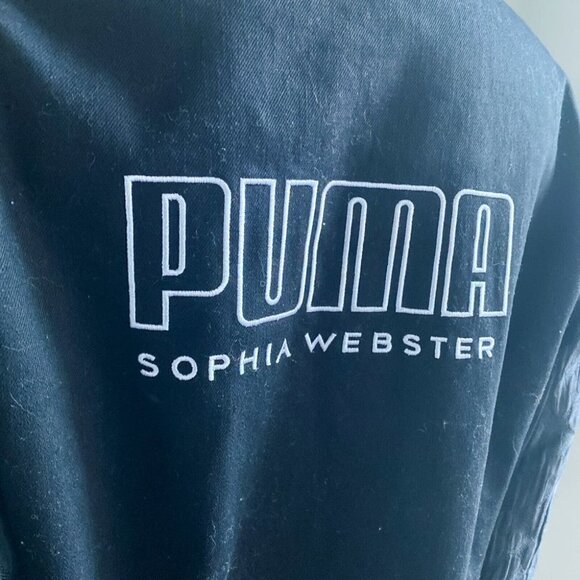 Puma X Sophia Webster Faux Fur Lined Bomber Jacket  S - Picture 6 of 11